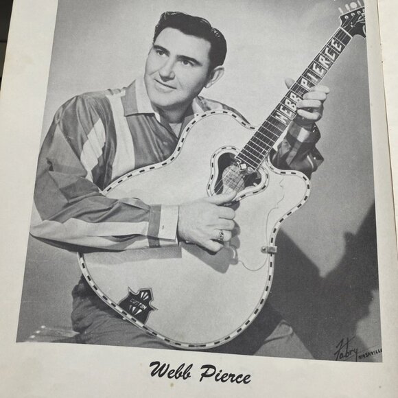 Vintage Country Music Photo Album 11x8.5 Signed, Attributed to Jack Roberts1960s - Picture 10 of 16
